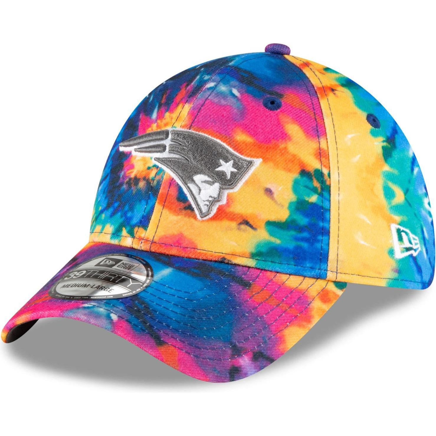 New Era, Herren, Cap, 39Thirty Stretchfit NFL Crucial Catch 2020, Mehrfarbig, (M)