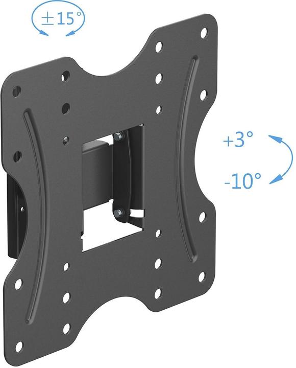 Image du produit PureMounts Wandhalterung PM-LM-TS33B Schwarz (Mur, 30 kg, 23" - 42")