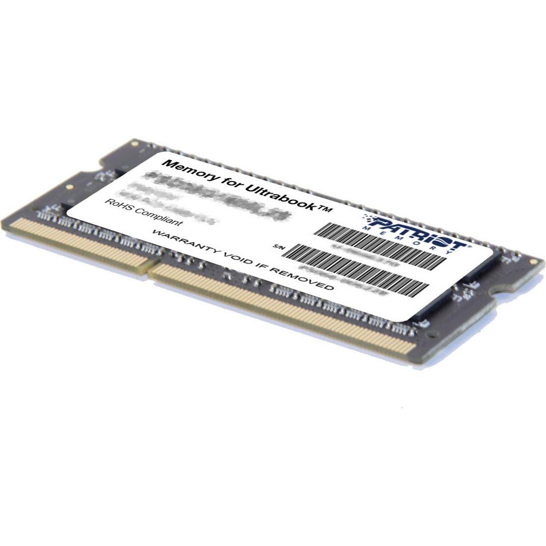 Patriot Memory for Ultrabook (1 x 8GB, 1600 MHz, DDR3L-RAM, SO-DIMM) (PSD38G1600L2S)