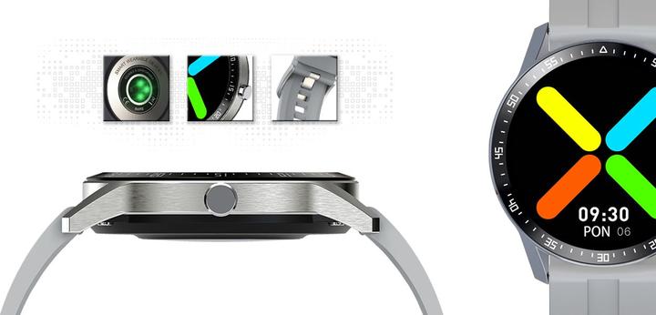 Actual product image Gino Rossi SW018-2, grey colour (45 mm)