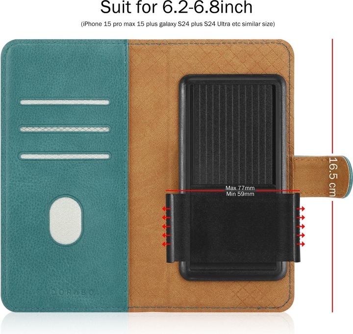 Produktbild Cadorabo Hülle für WIKO VIEW 3 LITE Book Case Style (Wiko View 3 Lite)