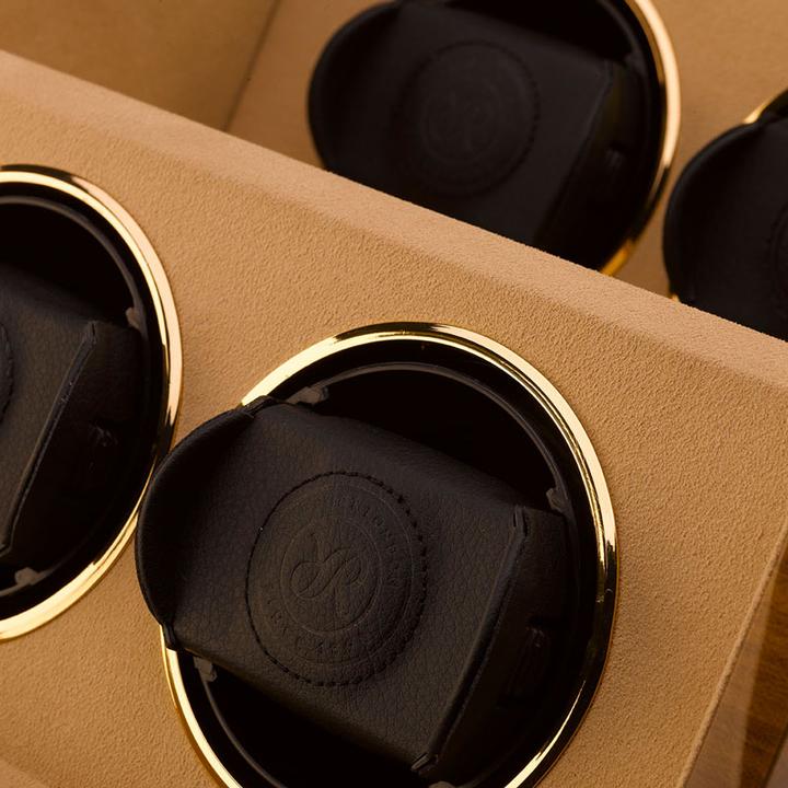 Produktbild Rapport London Perpetua III Quad Watch Winder Touch Screen Walnut (4x)