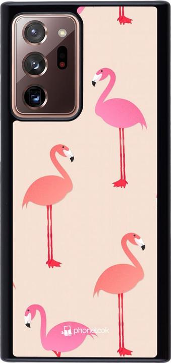 Actual product image PhoneLook Coque Pink Flamingos Pattern (Samsung Galaxy Note 20 Ultra)