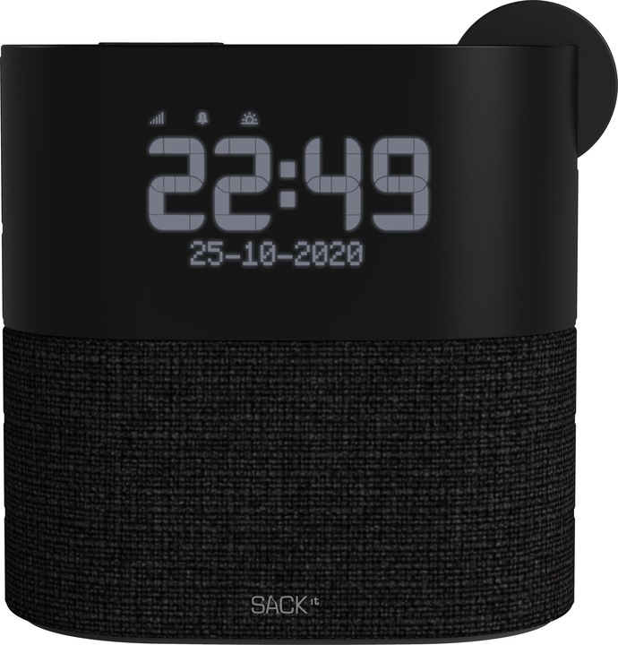 Actual product image SackIT WAKEit S Clock Radio