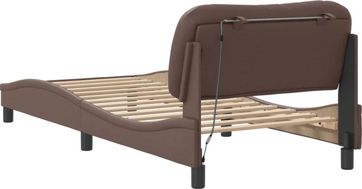 Immagine prodotto VidaXL Struttura del letto con similpelle a LED (90 x 200 cm)
