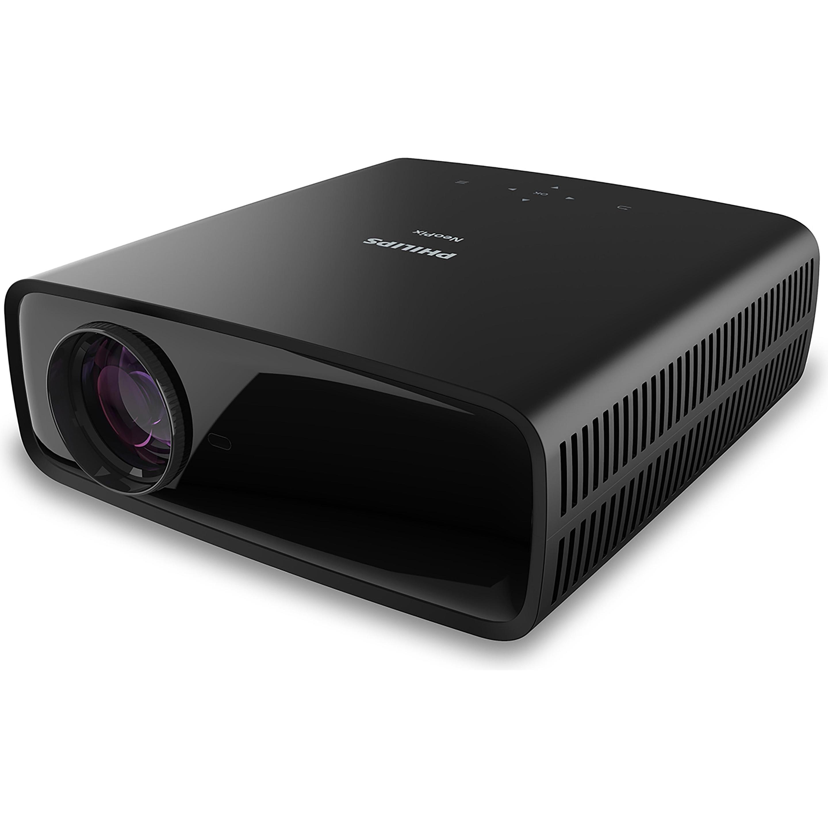 Philips NeoPix 720 (Full HD, 700 lm, 1.65:1), Beamer, Schwarz