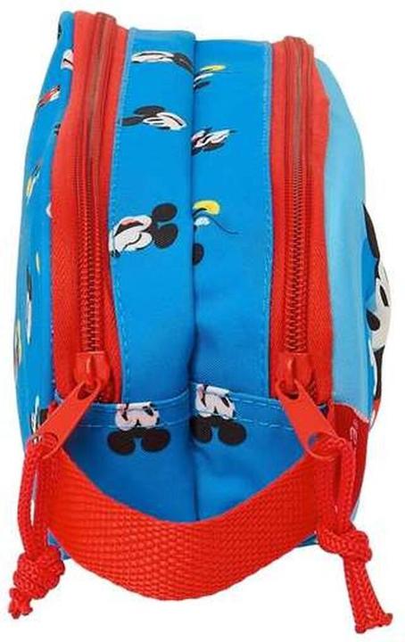 Actual product image Mickey Mouse Club House Zweifaches Mehrzweck-Etui Mickey Mouse Clubhouse Blau 21 x 8 x 6 cm 3D