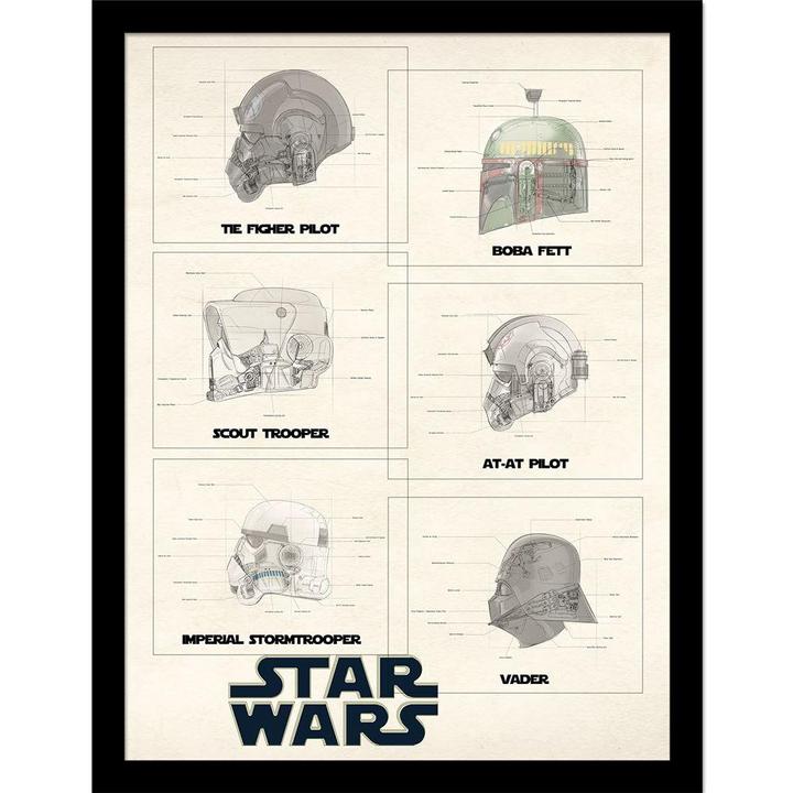 Immagine prodotto Star Wars Poster Incorniciato (40 x 30 cm)