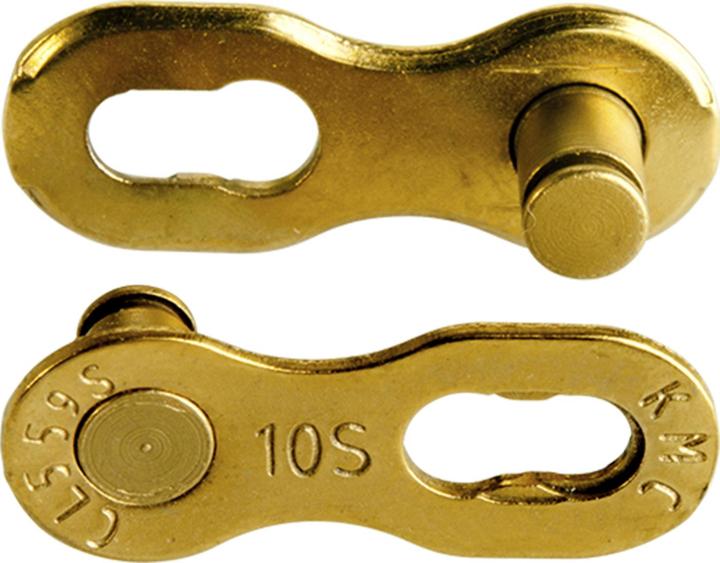 Actual product image KMC 10R Ti-N Gold (10-speed)