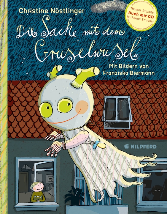 Produktbild Die Sache mit dem Gruselwusel (Buch+CD) (Katharina Strasser, Thomas Stipsits, Christine Nöstlinger, Franziska Biermann, Deutsch)