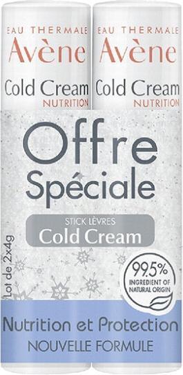 Immagine prodotto Avène Set di 2 stick per la cura delle labbra Cold Cream - 2 x 4 g (Stick per la cura delle labbra)