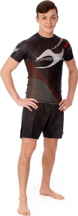 Actual product image Ju-Sports Rashguard Pro C18 Germany short sleeve black (S)