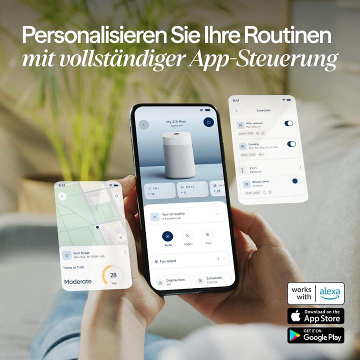 Actual product image Blueair Luftreiniger Blue Pure 211i Max (141 m²)