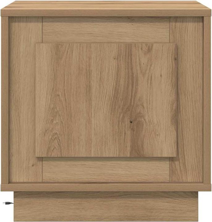 Produktbild vidaXL Moderner Nachttisch (34.50 x 34.50 x 45 cm)