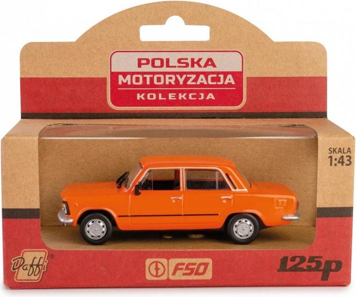 Actual product image Daff PRL Fahrzeug Fiat 125p orange
