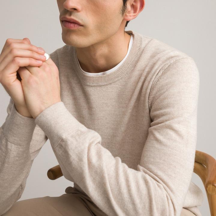 Actual product image La Redoute Collections 100% Merino Wool Sweater (XL)