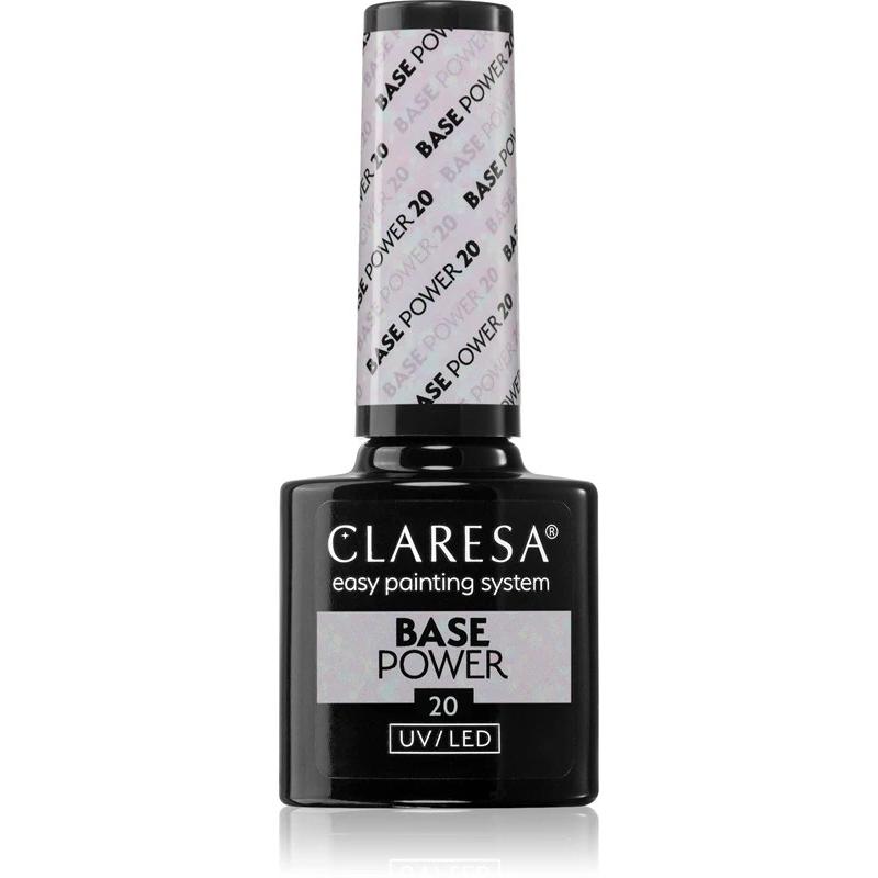 Activeshop, Smalto per unghie, Claresa Base Power Acid-Free Hybrid Milky With Opalisation Foil 20 - Nail Polish