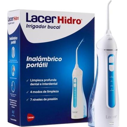 Lacer, Munddusche, HIDRO Kabellose tragbare Munddusche mit schneller und effektiver Interdentalreinigung 4 Cleanin