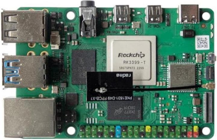 Actual product image Siwa ROCK PI 4 C+ 4GB BOARD