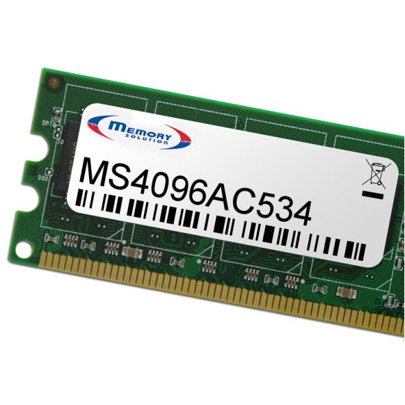 Memorysolution Memory Solution MS4096AC534 4GB Speichermodul (1 x 4GB), RAM Modellspezifisch