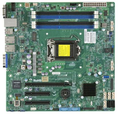 Produktbild Supermicro X10slm-F (LGA 1150, Intel C224, mATX)