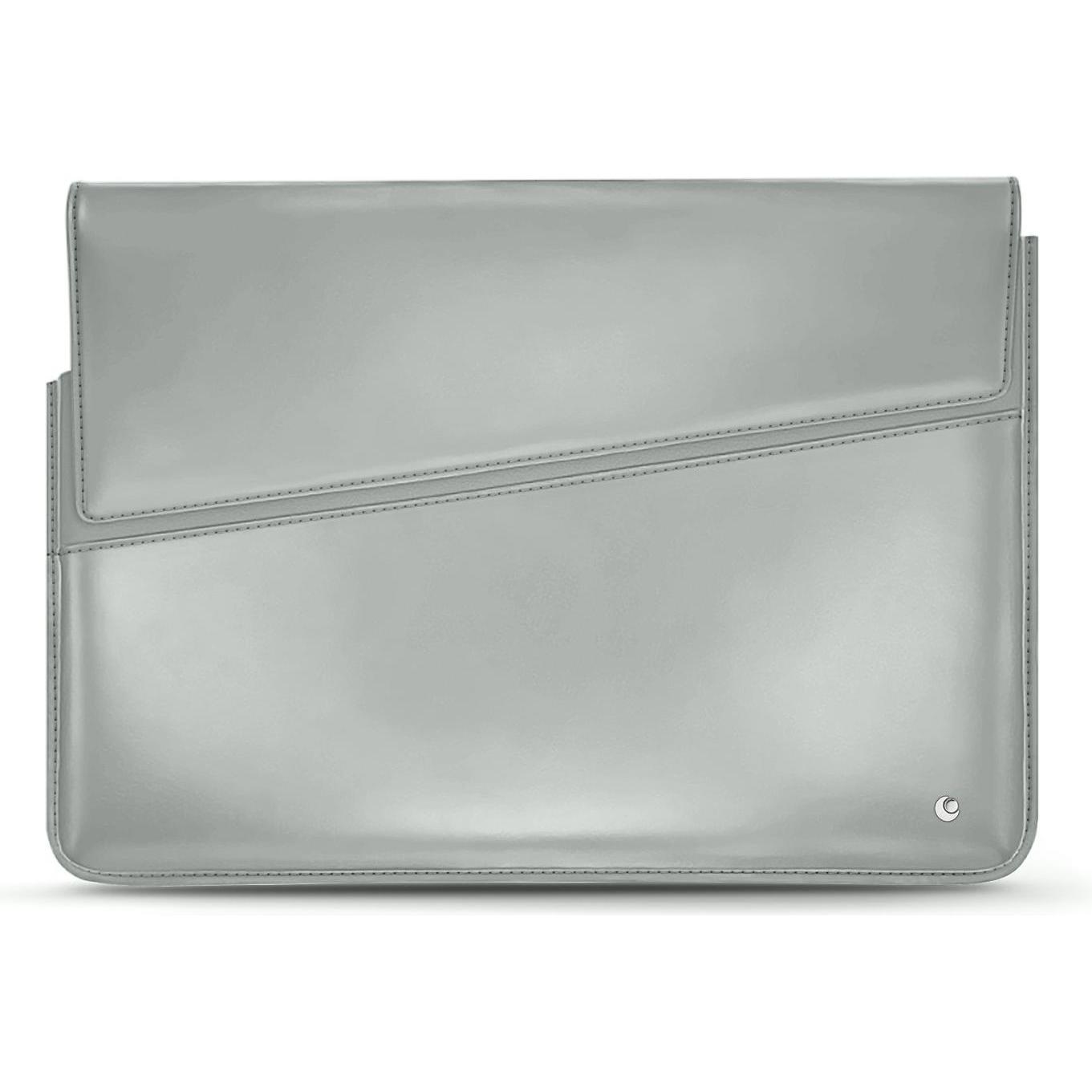 Noreve Lederhülle, Notebooktasche, Grau