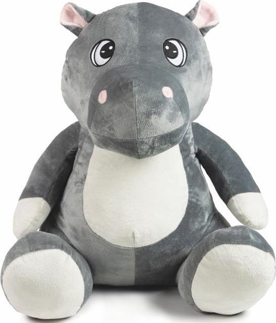 Decar Sitting Hippo H55cm - 100% Recycled Material Padding (55 cm)