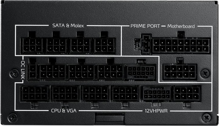 Actual product image Adata XPG FUSION/1600W/ATX 3.0/80PLUS Titanium/Modular/Retail (1600 W)