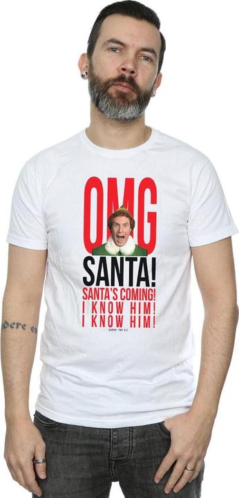 Produktbild Elf OMG Santa I Know Him TShirt (XL)