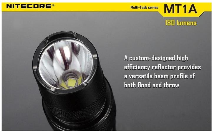Image du produit Nitecore Mt1a (10.50 cm, 180 lm)