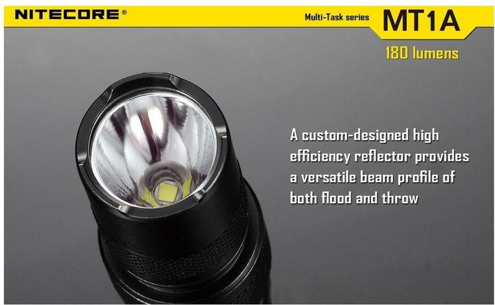 Produktbild Nitecore Mt1a (10.50 cm, 180 lm)