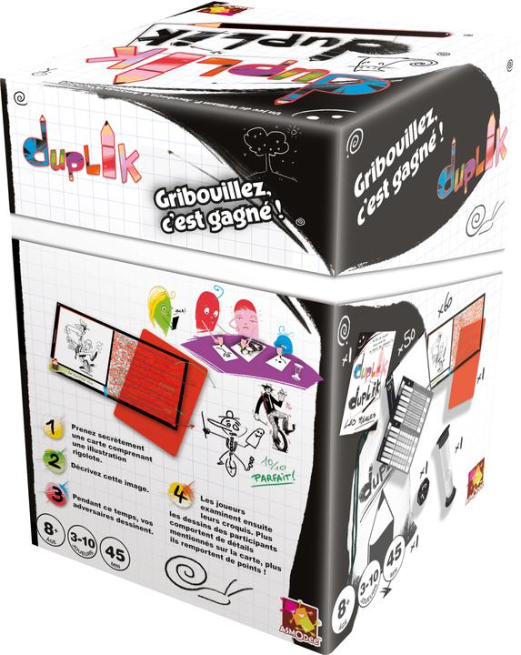 Produktbild Asmodée Duplik Format Cube (Französisch, 3 - 12 Spieler)