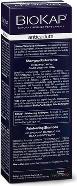 Produktbild Bio Partner Anticaduta Reinforcing Shampoo 200ml (Läuse Shampoo, 200 ml)