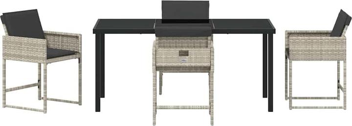 Actual product image vidaXL Garden dining set (80 cm)