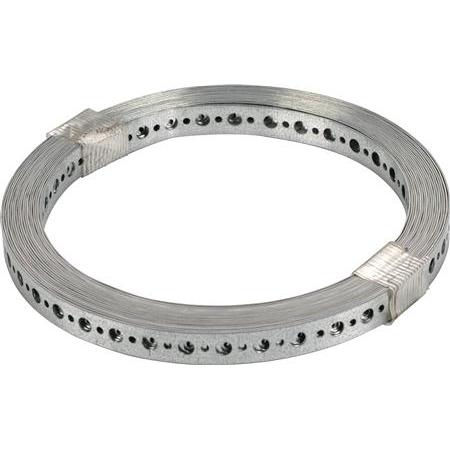 Lindab, Belüftungssystem, Montagebånd FB1-10, 16x0,9 mm, Rulle á 10 m.