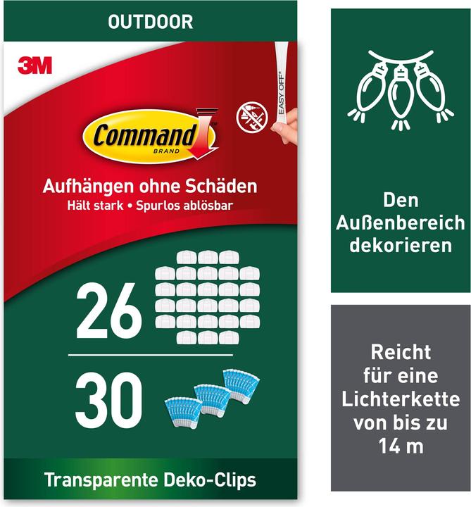 Produktbild 3M Clips mit Klebeband