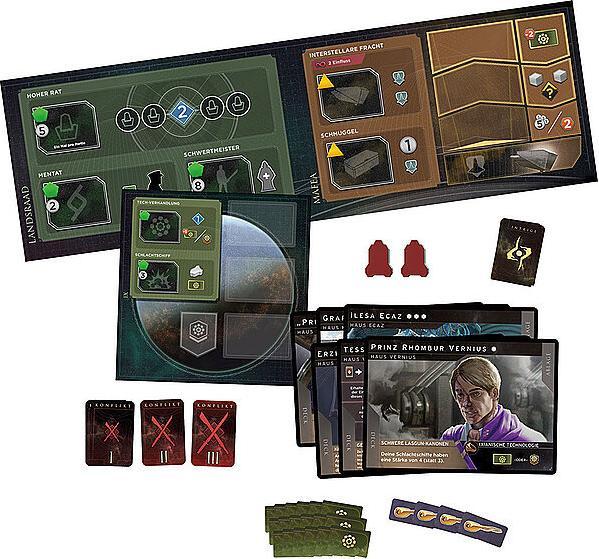Actual product image Asmodée Dune - Rise of Ix (German)