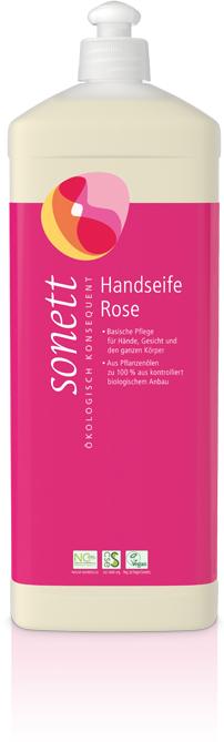 Actual product image Sonett Rose (Liquid soap, 1000 ml)