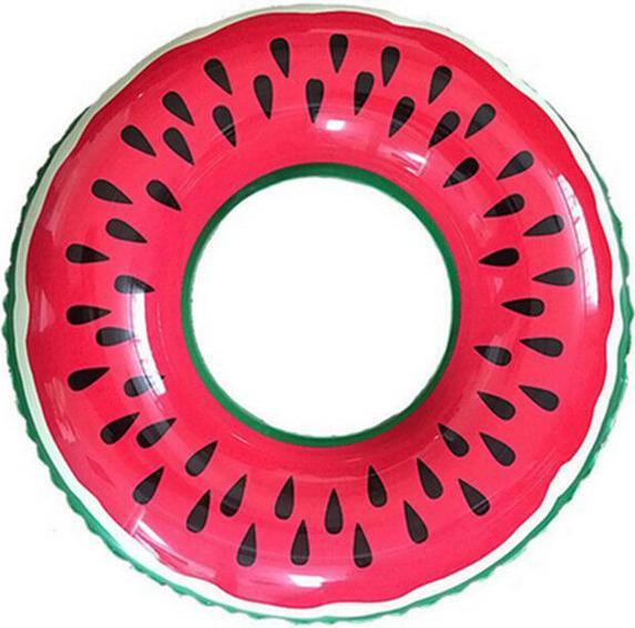 Actual product image Ikonka Watermelon inflatable wheel 110cm