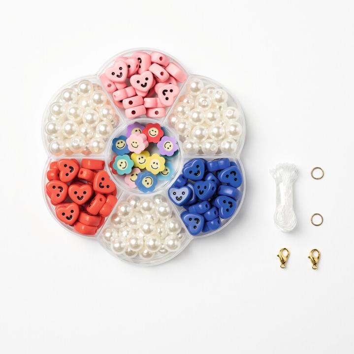 Actual product image Folia Bead mix Smiley