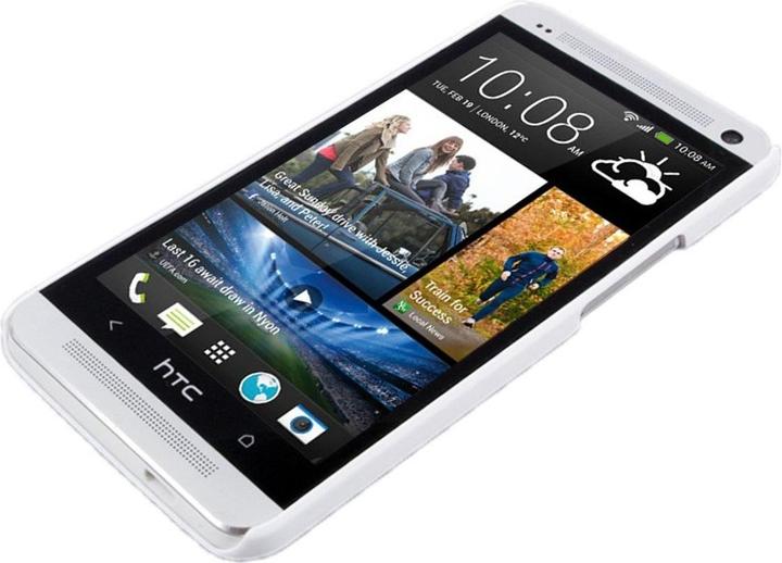 Actual product image König Design Protective cover Hardcase for mobile M7 HTC One White (HTC One M7)