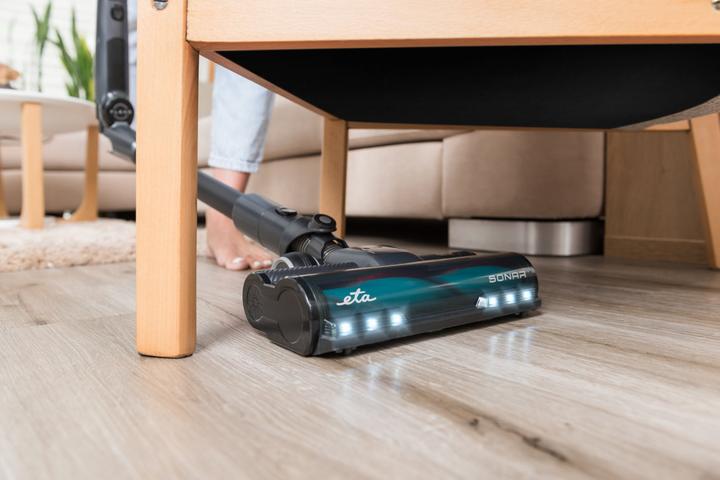 Produktbild ETA ETA223290000 Sonar 2-in-1 rod and handheld vacuum cleaner, Battery life up to 25 min, Gray/Black