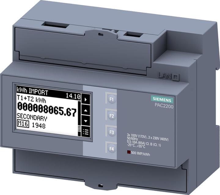 Immagine prodotto Siemens SENTRON PAC2200 DIN rail power monitorin