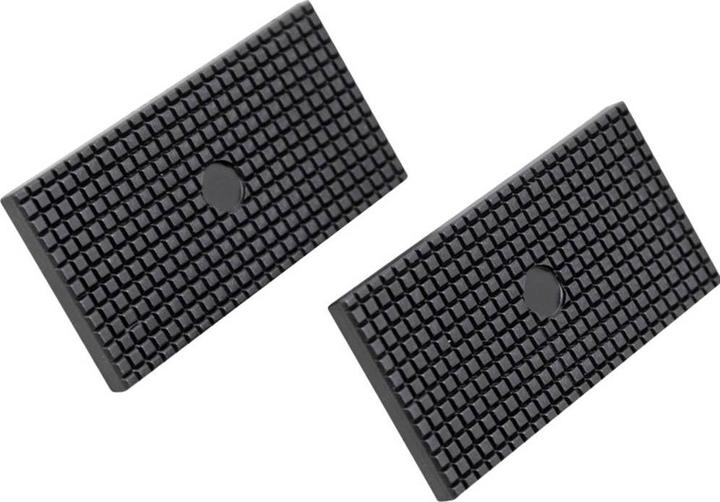 Bernstein Ersatzbacken Kunststoff 50mm zum Aufkleben (Paar)