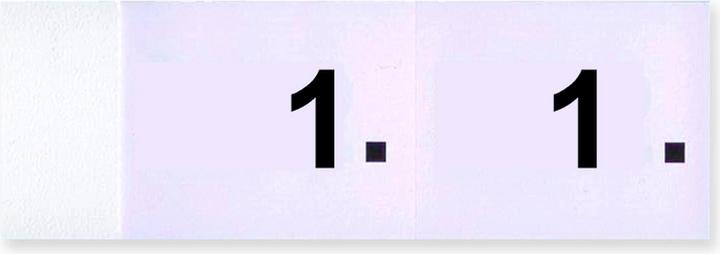 Produktbild Simplex Garderobenblock Nr. 1-100 (100x)