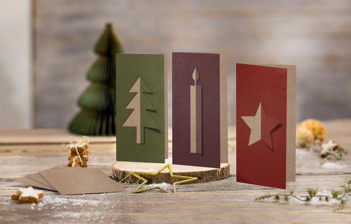 Actual product image Sigel Christmas card set (10 pcs.)