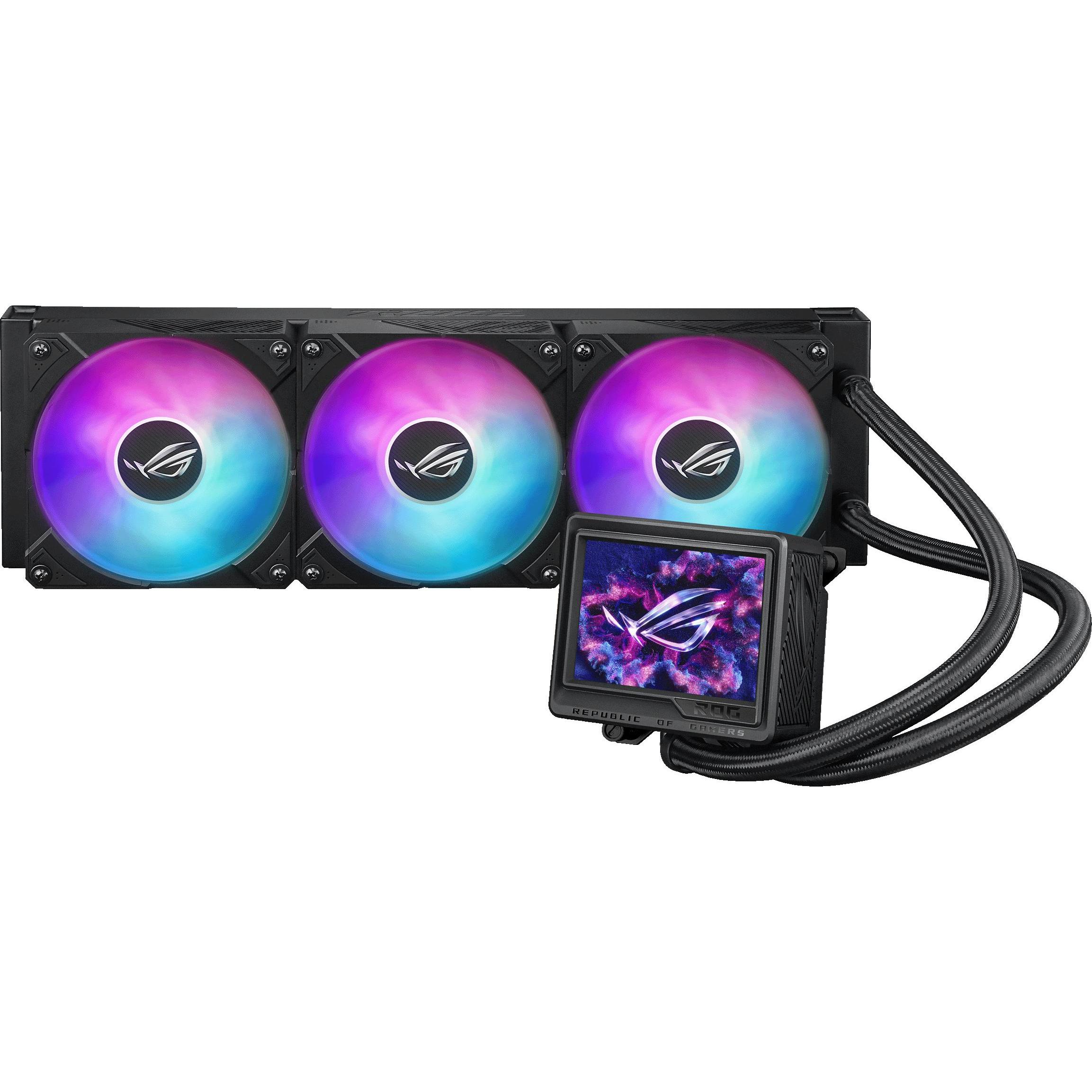 ASUS CPC ACC ROG RYUJIN III 360 ARGB EXTREME, CPU Wasserkühler, Schwarz