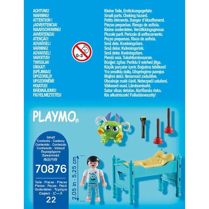Image du produit Playmobil Enfant avec petit monstre (70876, Playmobil Special Plus)