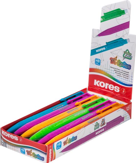 Produktbild Kores M2-GRAFITOS - Druckbleistift (0.50 mm, HB, 12x)