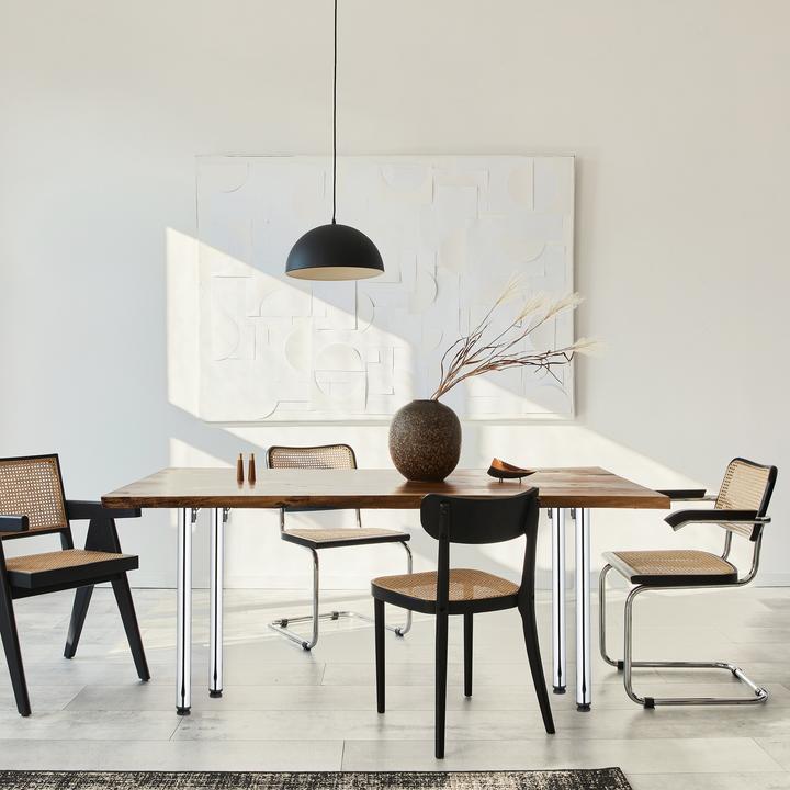 Image du produit Relaxdays 4x pieds-de-table